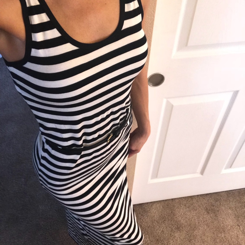Striped Maxi Dress